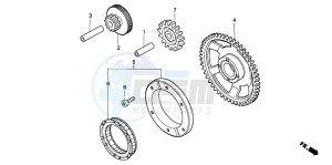 FJS600D SILVER WING drawing STARTING CLUTCH