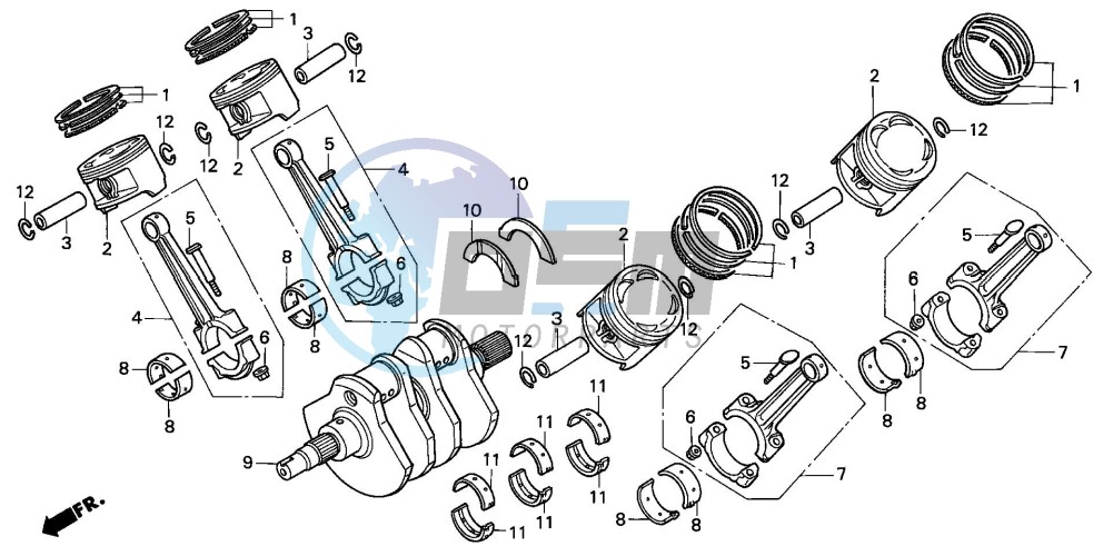 CRANKSHAFT/PISTON