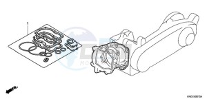 PES125R9 Europe Direct - (ED / STC 2ED) drawing GASKET KIT A