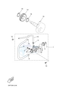 YN50 NEO'S (2APH 2APH 2APH) drawing OIL PUMP