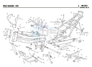 RS2-125-NACKED-BLACK drawing CHASSIS