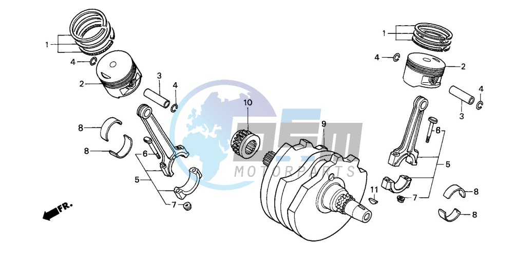 CRANKSHAFT/PISTON