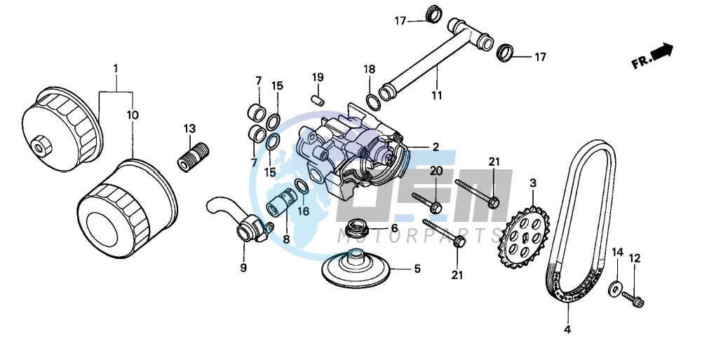 OIL FILTER/OIL PUMP