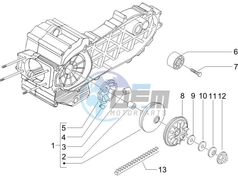 Driving pulley