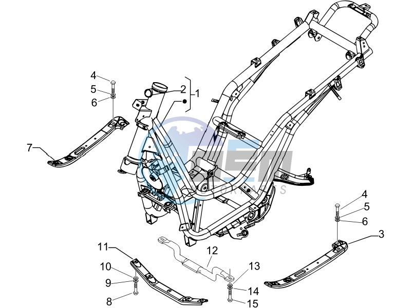 Frame bodywork