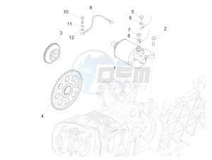 SUPER GTS 125 4T 3V IE NOABS E2-E3 (APAC) drawing Stater - Electric starter