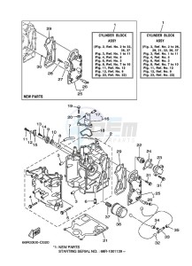 FT9-9DMHL drawing CYLINDER--CRANKCASE-1