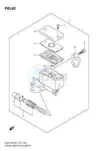 GSX1250FA (E21) drawing FRONT MASTER CYLINDER