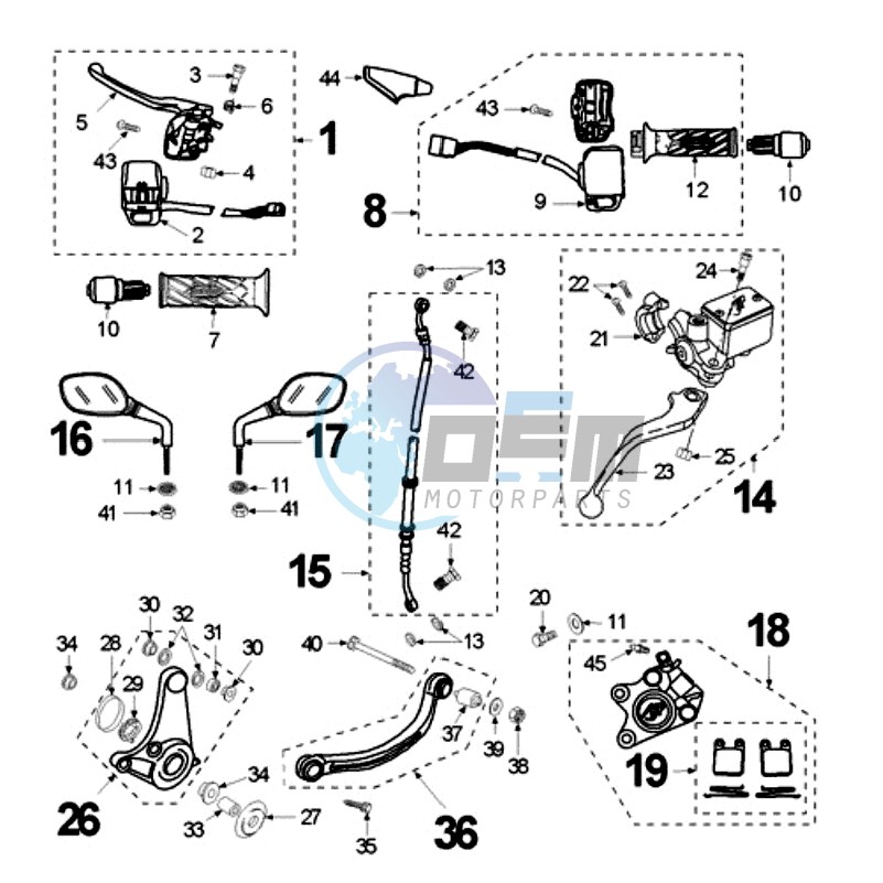 BRAKING SYSTEM AJP DOMINO