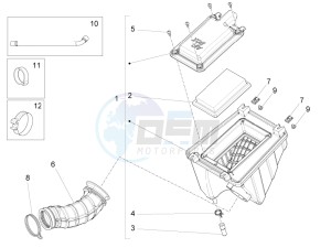 RS 125 REPLICA 4T E4 ABS (EMEA) drawing Air box