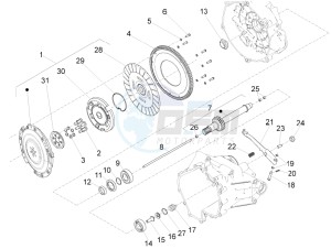 V7 III Special 750 e4 (APAC) drawing Clutch