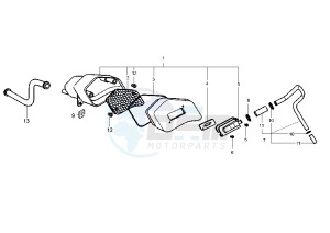 Liberty 2T RST 50 drawing Secondary air system