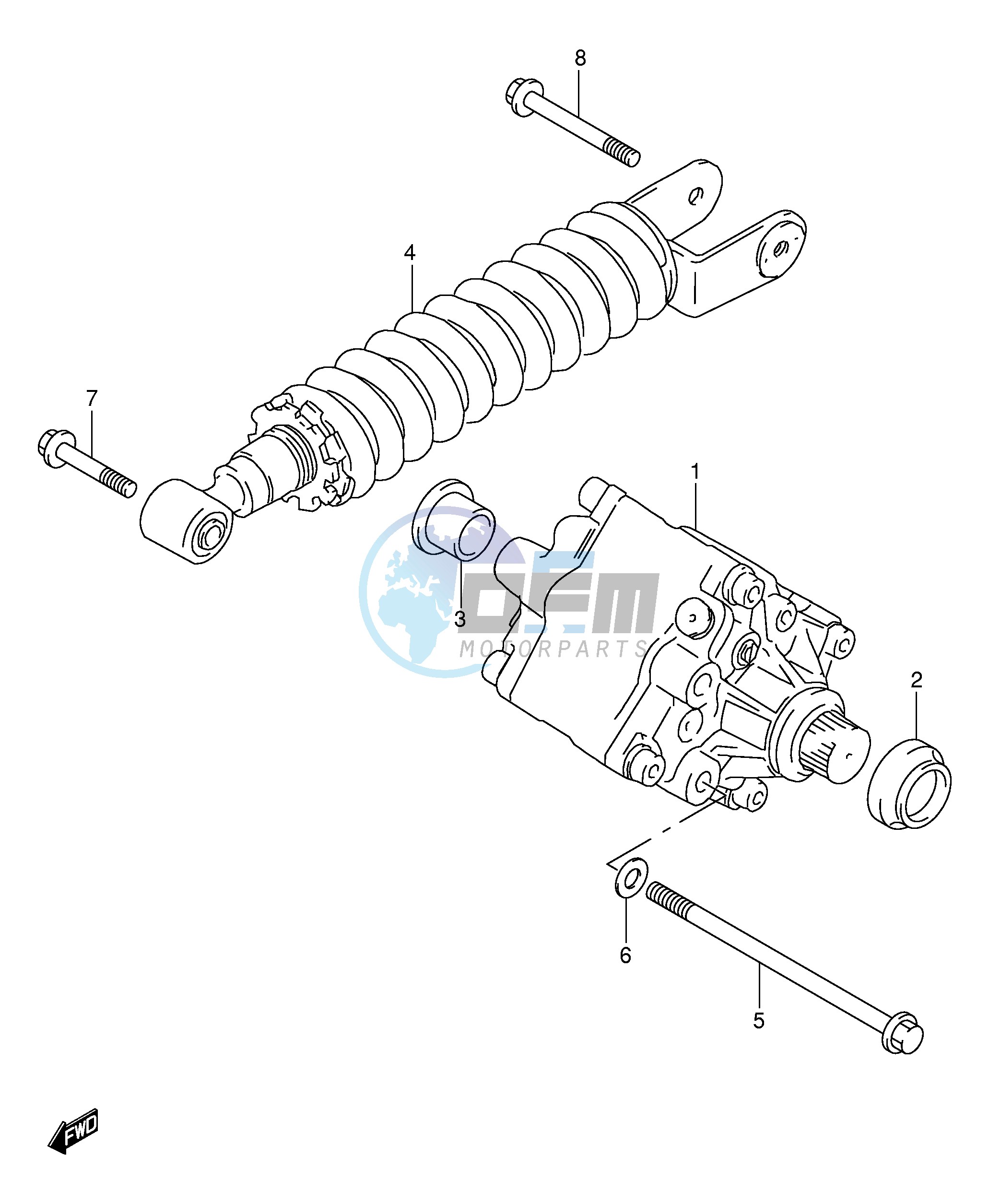 REAR DAMPER