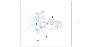 SES125 drawing KNUCKLE VISOR