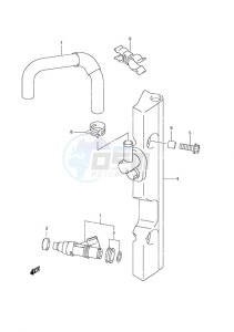 DF 50A drawing Fuel Injector