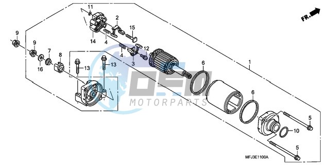 STARTING MOTOR