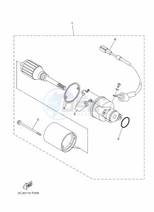 TT-R50E (BEG3) drawing STARTING MOTOR