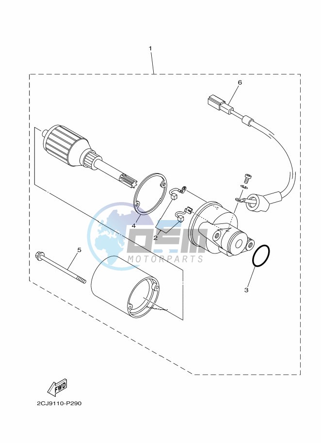 STARTING MOTOR