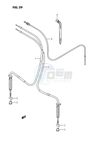 LT80 (P3) drawing CONTROL CABLE