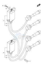 DF 140A drawing Ignition Coil