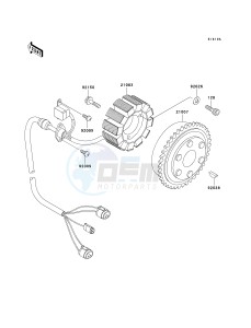 JT 1100 B [1100 STX] (B1-B2) [1100 STX] drawing GENERATOR-- JT1100-B2- -