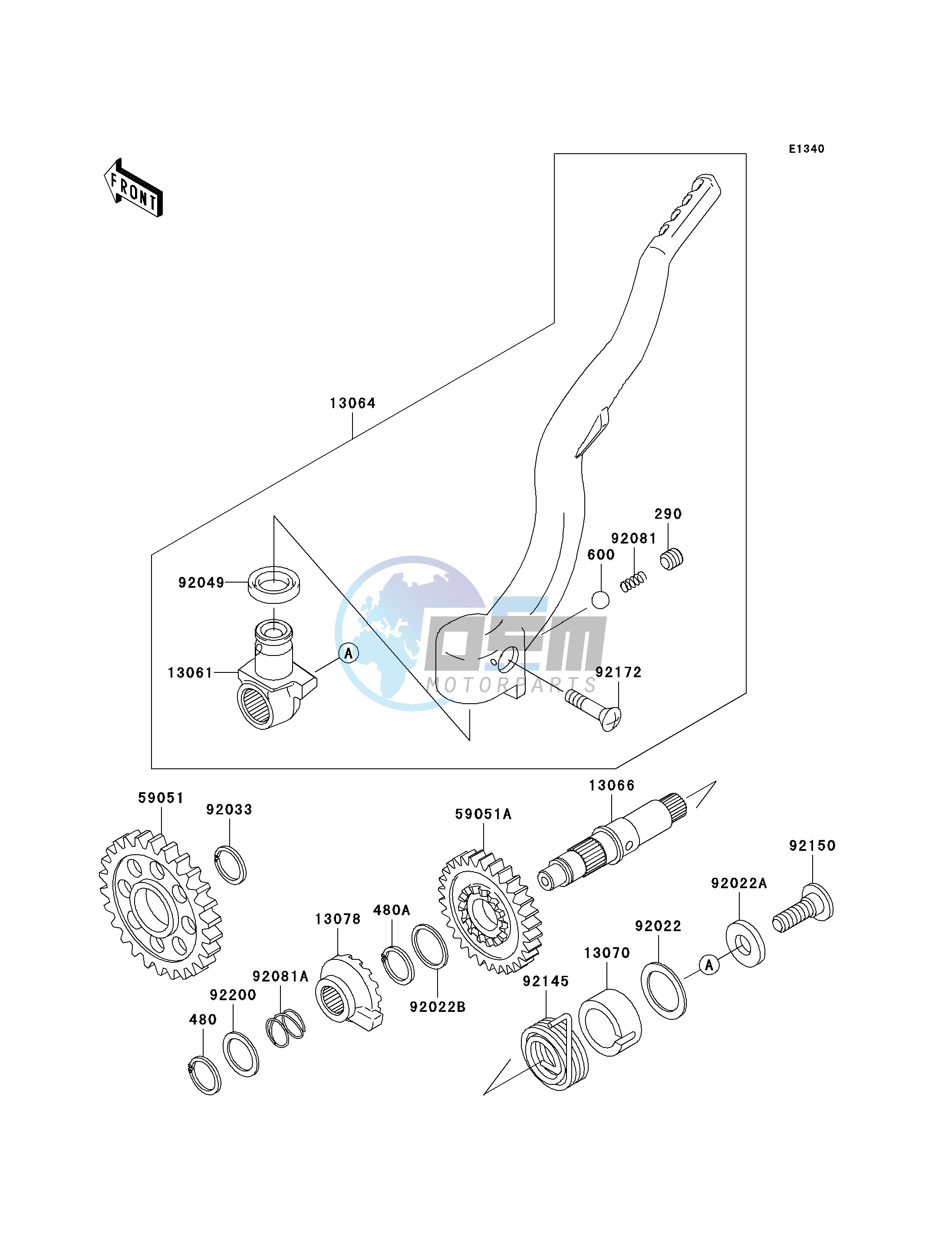 KICKSTARTER MECHANISM