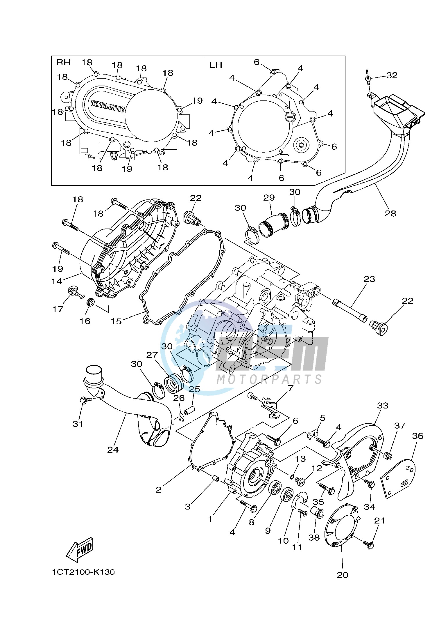 CRANKCASE COVER 1