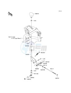 KRF 750 K [TERYX 750 FI 4X4 LE] (K9F) K9F drawing CONTROL