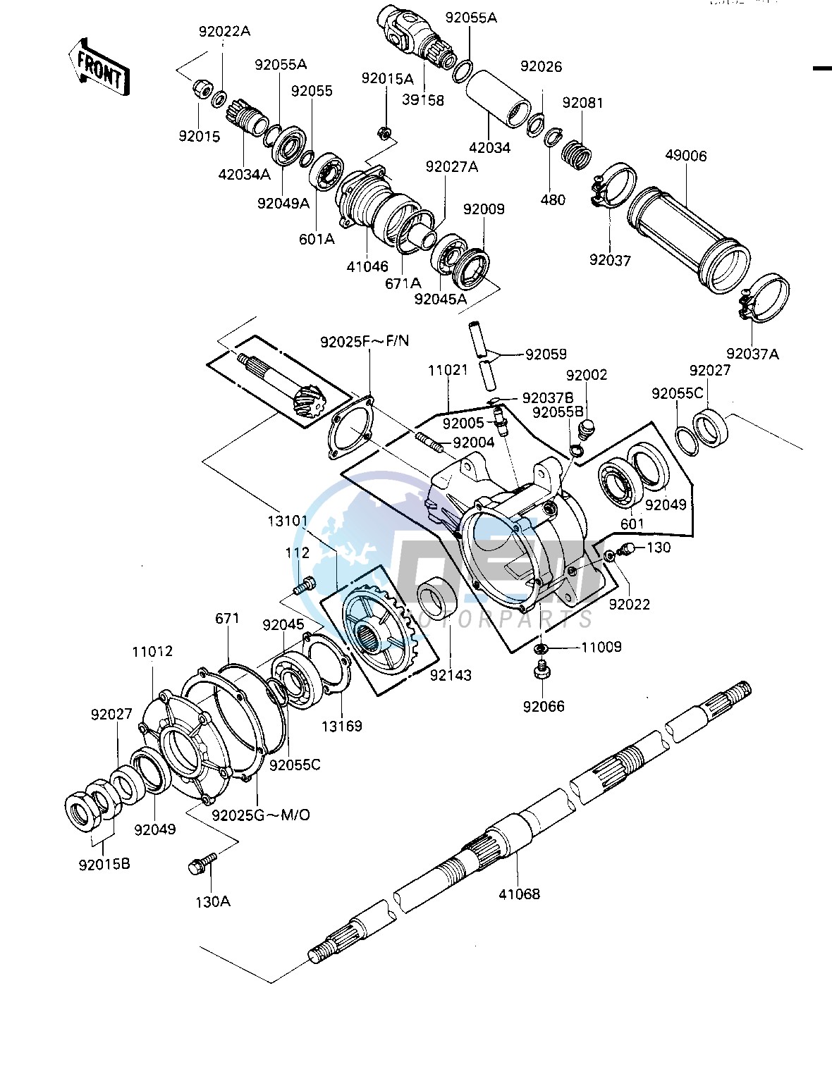 DRIVE SHAFT_FINAL GEARS