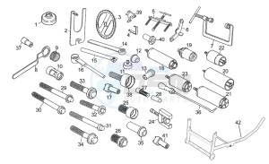 Sport Corsa 1100 drawing Special tools