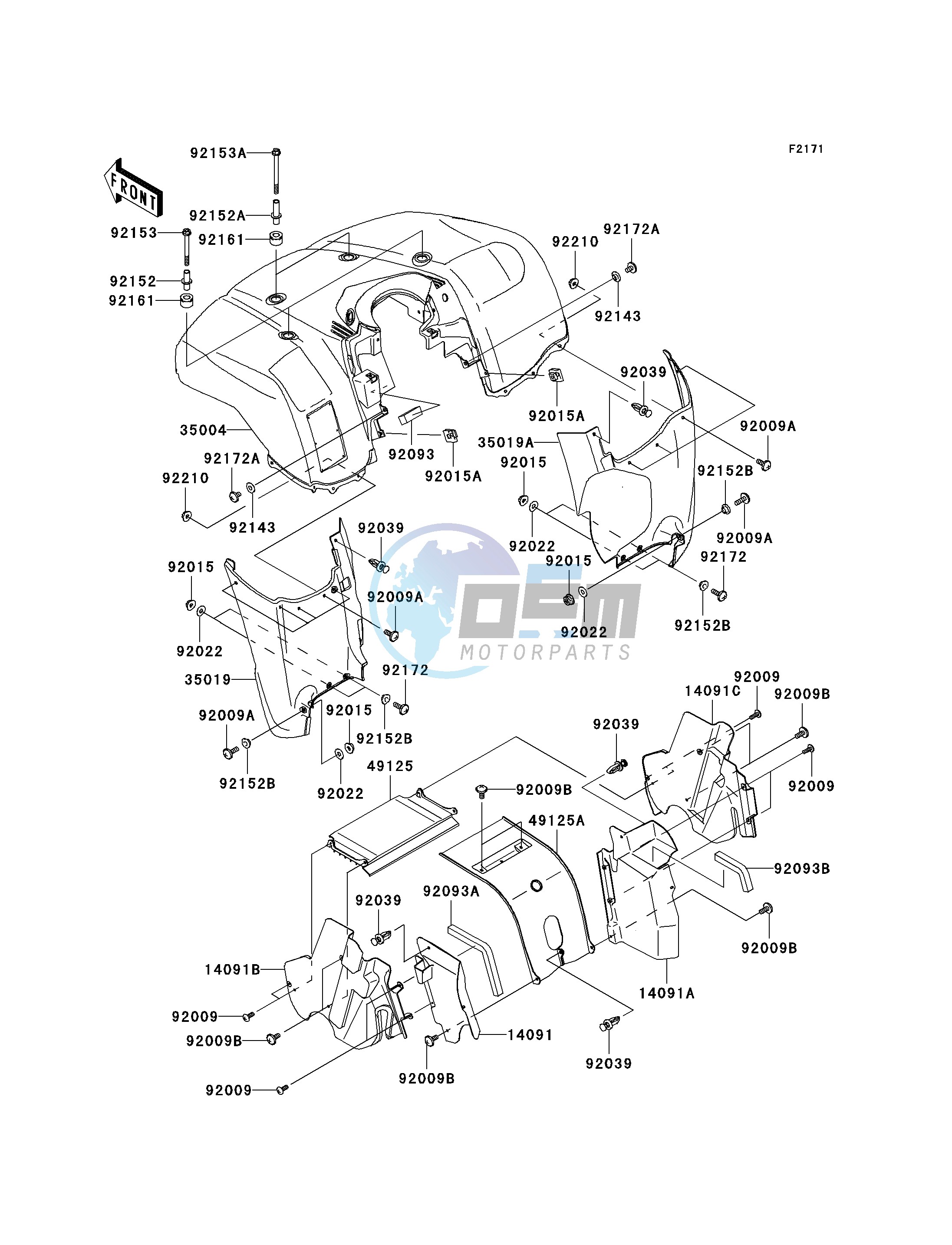 FRONT FENDER-- S- -