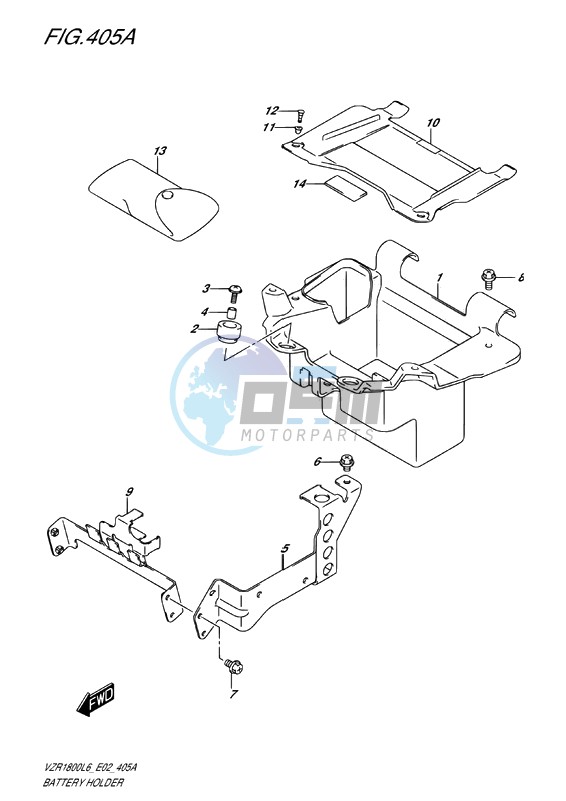 BATTERY HOLDER