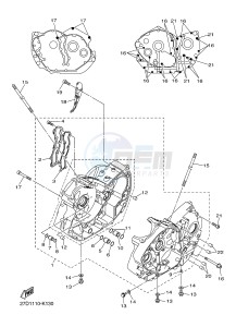 XVS1300A MIDNIGHT STAR (12C7) drawing CRANKCASE