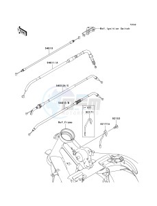 ER 650 A [ER-6N (AUSTRALIAN] (A6F-A8F) A6F drawing CABLES