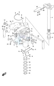 DF 50A drawing Swivel Bracket High Thrust