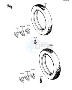 ZN 1100 B [LTD SHAFT] (B1-B2) [LTD SHAFT] drawing TIRES