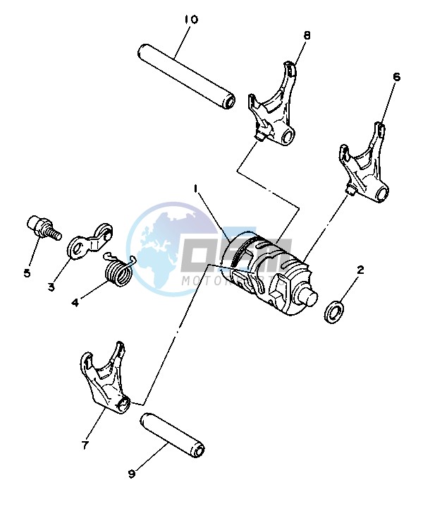 SHIFT CAM-FORK