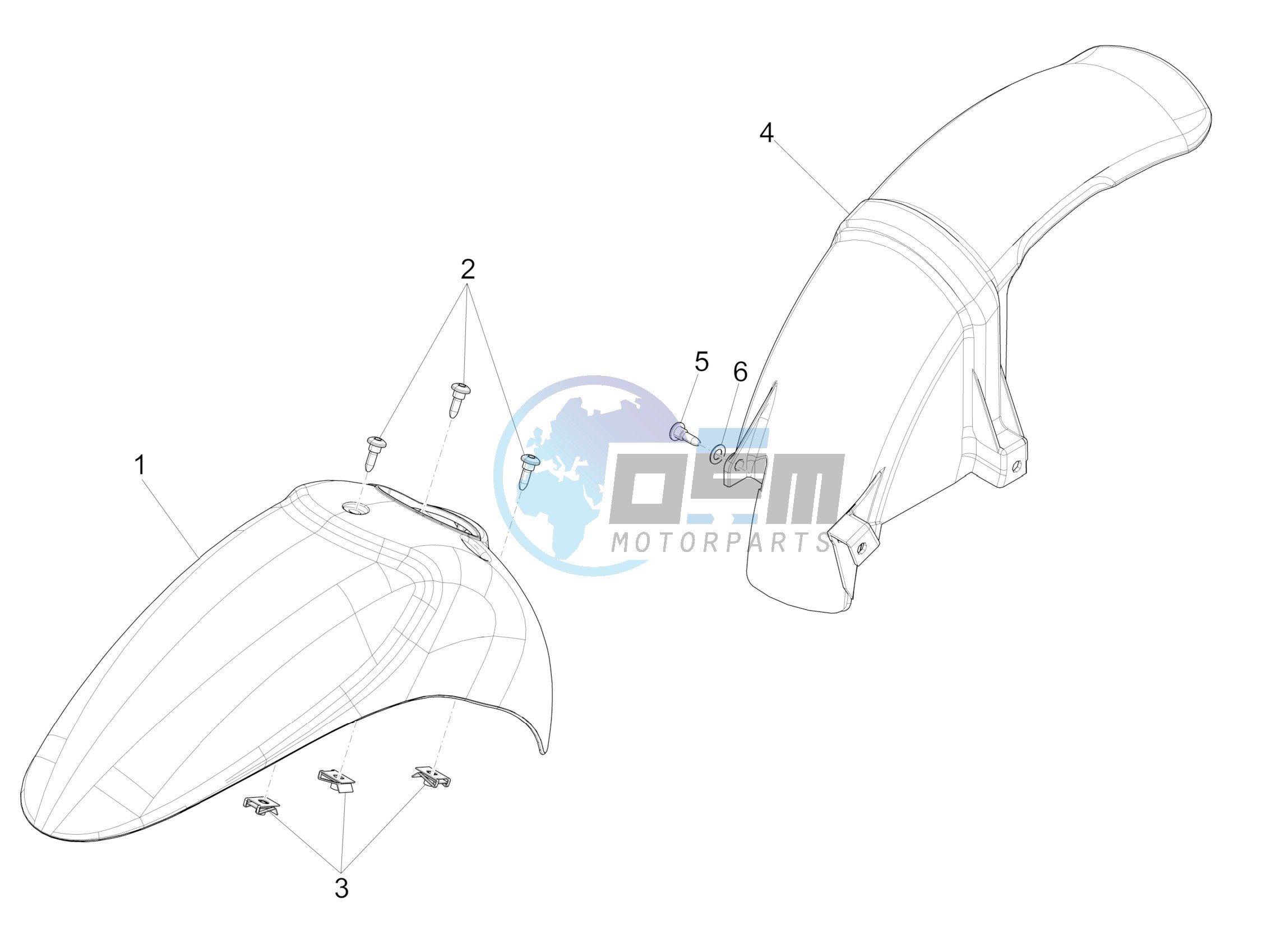 Wheel huosing - Mudguard