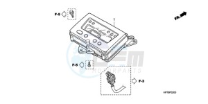 TRX420FAA Europe Direct - (ED) drawing METER