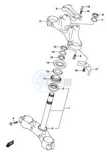 GSX-S1000F drawing STEERING STEM