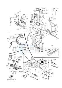 YFZ450R YFZ450RSE YFZ450R SPECIAL EDITION (1TD6 1TD7) drawing ELECTRICAL 1