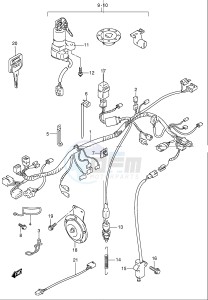 GS500 (E2) drawing WIRING HARNESS