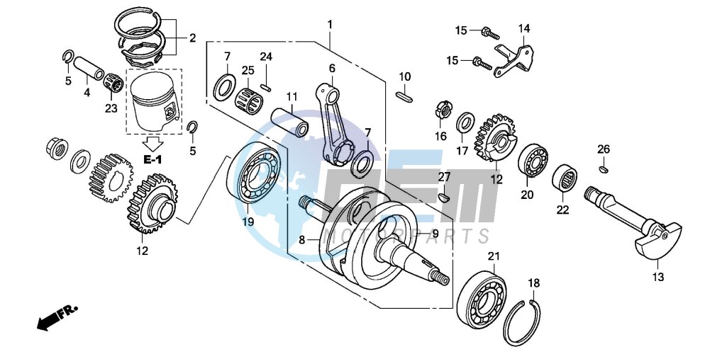 CRANKSHAFT/PISTON