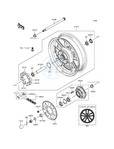 VULCAN_S EN650AFF XX (EU ME A(FRICA) drawing Rear Hub