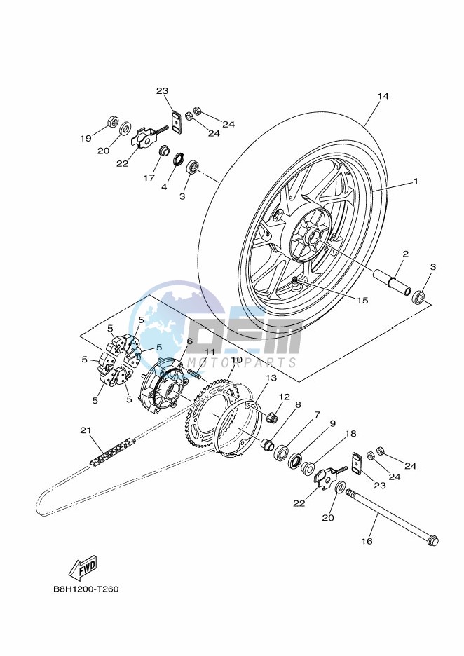 REAR WHEEL