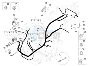 MEDLEY 125 4T IE ABS E4 2020 (EMEA) drawing Main cable harness