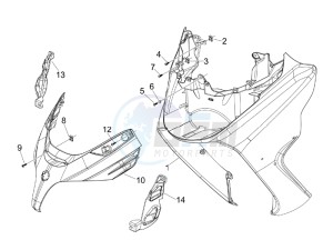 X Evo 250 Euro 3 drawing Front shield