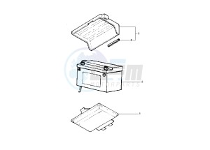 Runner POGGIALI 50 drawing Battery