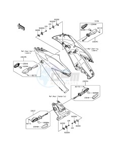 NINJA_250SL_ABS BX250BFSA XX (EU ME A(FRICA) drawing Turn Signals