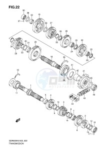 GSR600 (E2) drawing TRANSMISSION